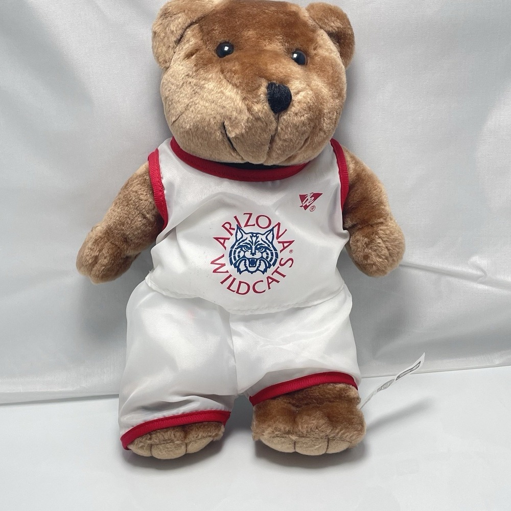 11 Inch U Of A Plush Bear Arizona Wildcats Officially Licensed Plush